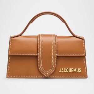 Jacquemus Tan Le bambino Leather Top-Handle Bag